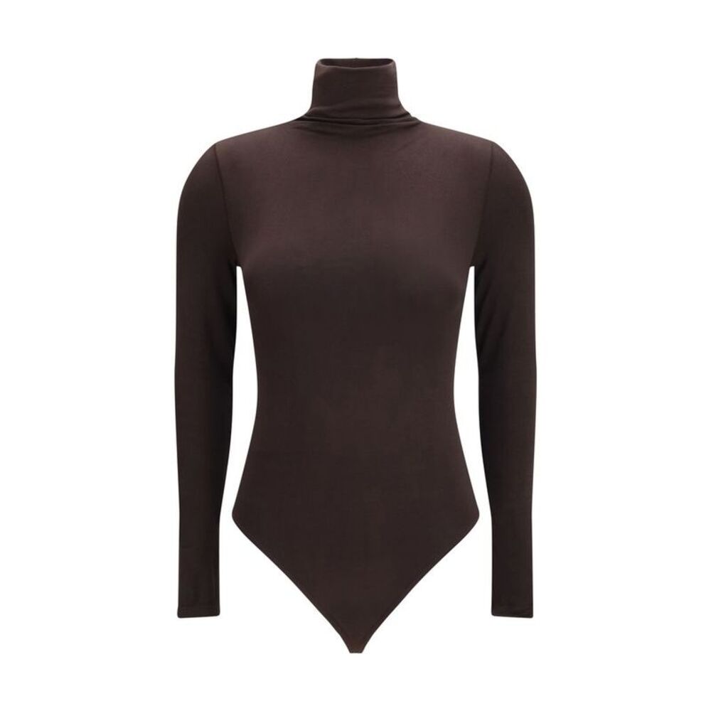 Wolford Brown Cotton Women's Bodysuit